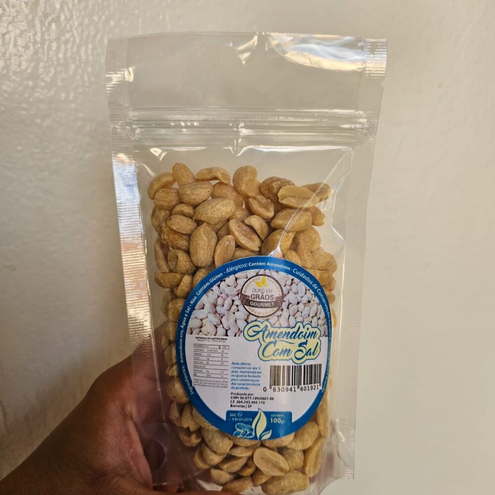 Amendoim Salgado - PCT 100g