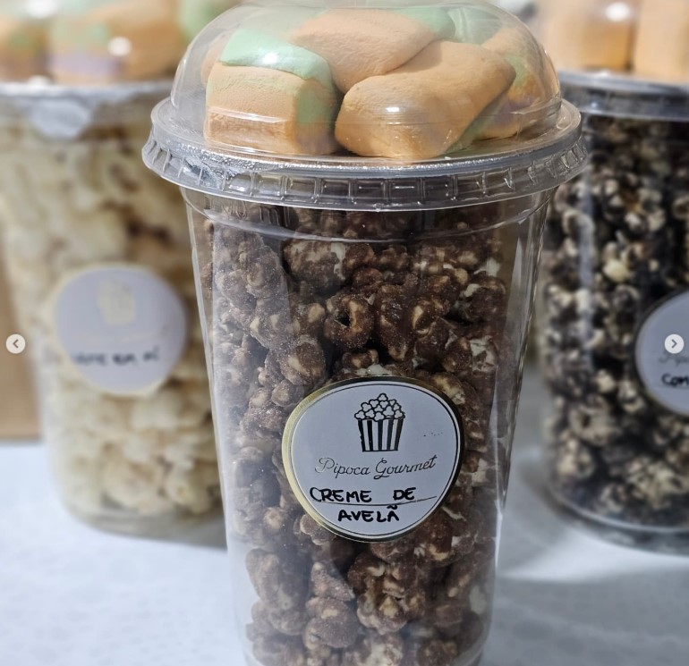 Pipoca Gourmet Creme de Avelã