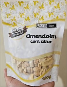 Amendoim com alho