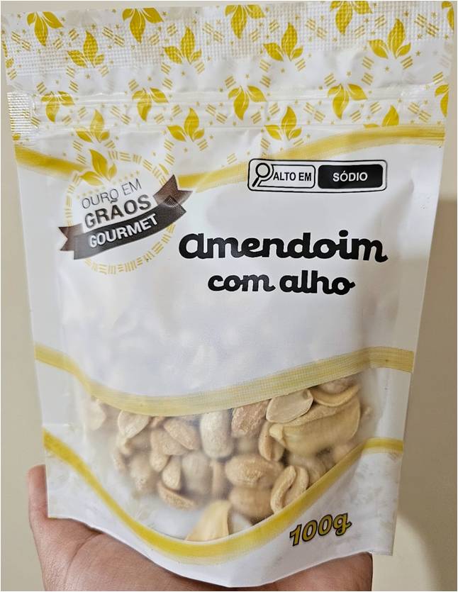 Amendoim com alho