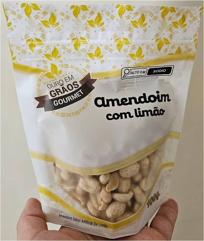 Amendoim Sabor Limão - PCT 100G